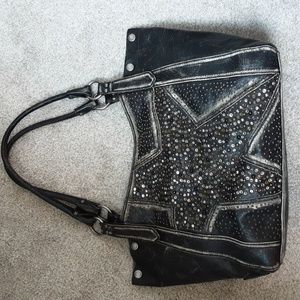FRYE Deborah Star Stud Shoulder Bag